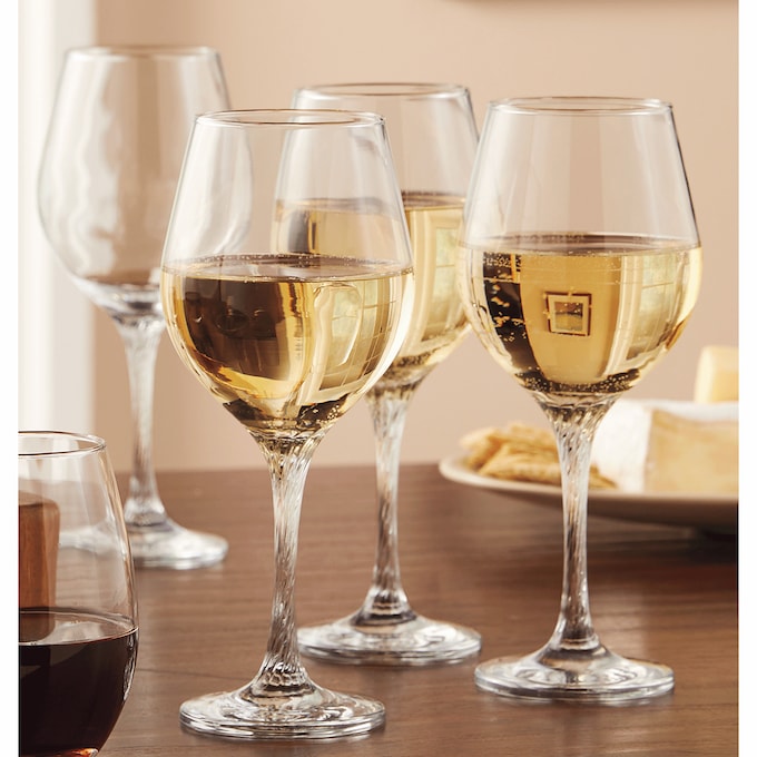 Set of 4 Personalized Wine Glasses, , large