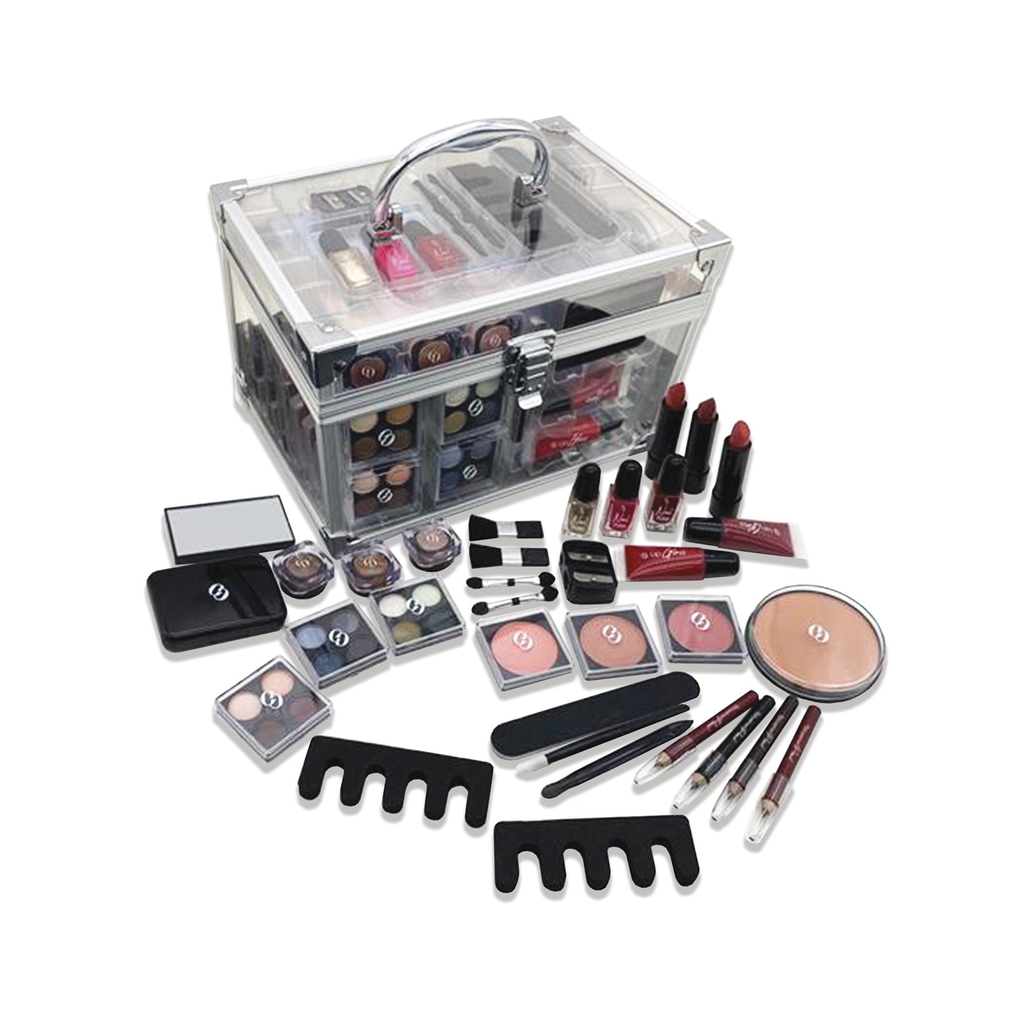 Michael Giordano 48-Piece Blockbuster Makeup Tote | Swiss Colony